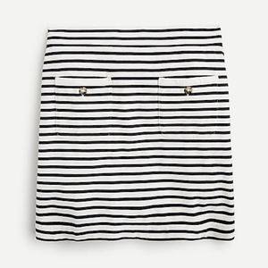 J. Crew Knit Skirt in stripe